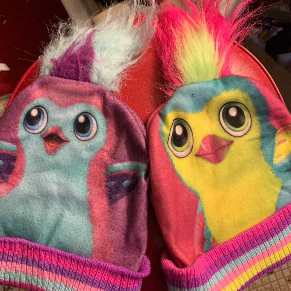 Hatchimals winter hats x2